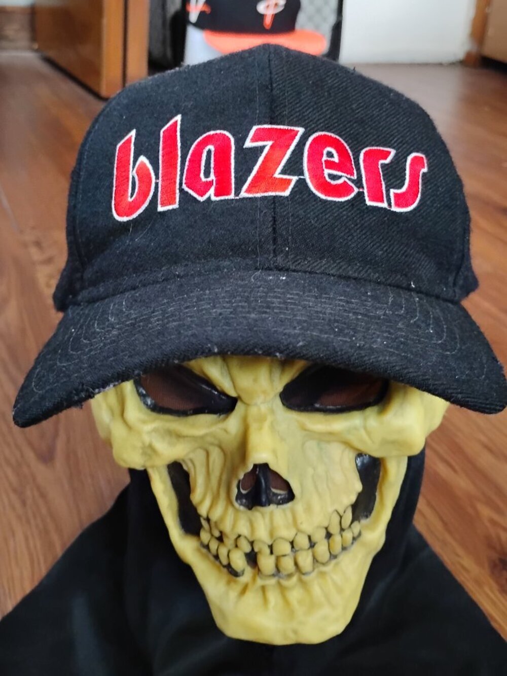 Vintage STARTER Portland Trailblazers Snap Hat Cap Distressed